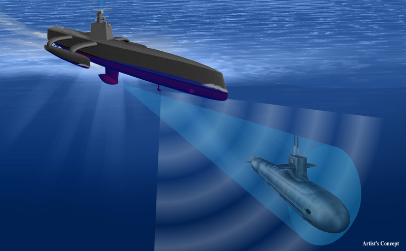 Illustration for article titled DARPA's Unmanned Submarine Stalker Could Change Naval Warfare Forever